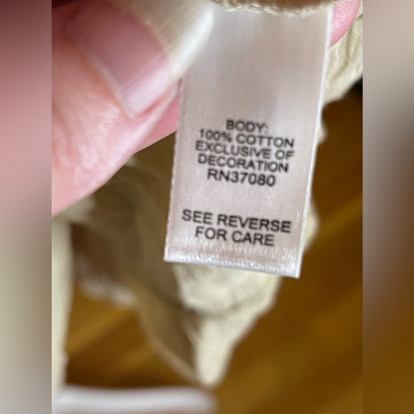 Cato Women’s Plus Summer Beach Swim Coverup Tan High-Low Hem Short Sleeve 26/28 - Picture 10 of 14